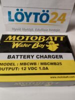 (Suomi) Motobatt Water Boy vedenkestävä akkulaturi / ylläpitolaturi 12 V / 1.0 A - Image 2