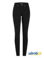 (Suomi) Cambio Slim fit farkut - PARLA 9223 5000 - Jeans 360° Comfort Black Denim - Image 5