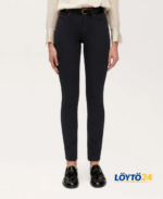 (Suomi) Cambio Slim fit farkut - PARLA 9223 5000 - Jeans 360° Comfort Black Denim - Image 2