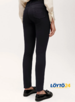 (Suomi) Cambio Slim fit farkut - PARLA 9223 5000 - Jeans 360° Comfort Black Denim - Image 3