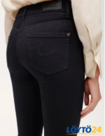 (Suomi) Cambio Slim fit farkut - PARLA 9223 5000 - Jeans 360° Comfort Black Denim - Image 4