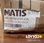 Kestävä Saumalaasti – Matis Matifuga MB-150 – Sisä- ja ulkotiloihin – 22 Taupe Grey – 5 kg - Image 2