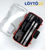 (Suomi) Askarteluveitsisarja säilytyskotelolla - Parkside Precision Knife Set - Pilt 3
