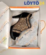 (Suomi) Bernie Mev Peep Toe Nilkkurit | Luxury Leopard | Mukavat Korkokengät Vetoketjulla | Koko 38 - 41 - Image 2