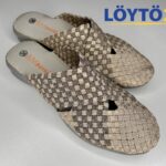 Bernie Mev Alamo Reef – Kultaiset Punotut Pistokkaat Memory Foam -pohjalla – Koko 38