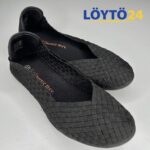 (Suomi) Bernie Mev Catwalk – Mustat Punotut Ballerinat – Memory Foam – Koko 36