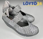Bernie Mev Lulia – Hopeiset Punotut Kiilakorkokengät – Memory Foam – Koko 40 - Image 2