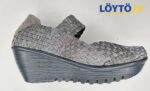 Bernie Mev Lulia – Hopeiset Punotut Kiilakorkokengät – Memory Foam – Koko 40 - Image 3