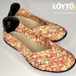 Bernie Mev Catwalk – Oranssit Punotut Ballerinat – Memory Foam – Koko 36
