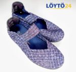 (Suomi) Bernie Mev CuddlyK – Punotut Lasten Ballerinat– Memory Foam – Koko 31 - Pilt 3