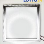 (Suomi) 3 kpl LED-paneelivalaisinsetti (19W 298x298mm), DC 24V
