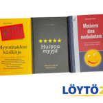 (Suomi) Myynnin ja johtamisen kirjasetti (3 kpl) – Pauli Vuorio, Tuija Rummukainen, Alexander Hiam