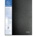 (Suomi) Exacompta Up-Line A4 esittelykansiot / taskukansiot – 4 kpl setti