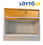 (Suomi) Martela rulokaappi laatikostolla ja lukituksella (70,5 x 79,5 x 42 cm) - Image 3
