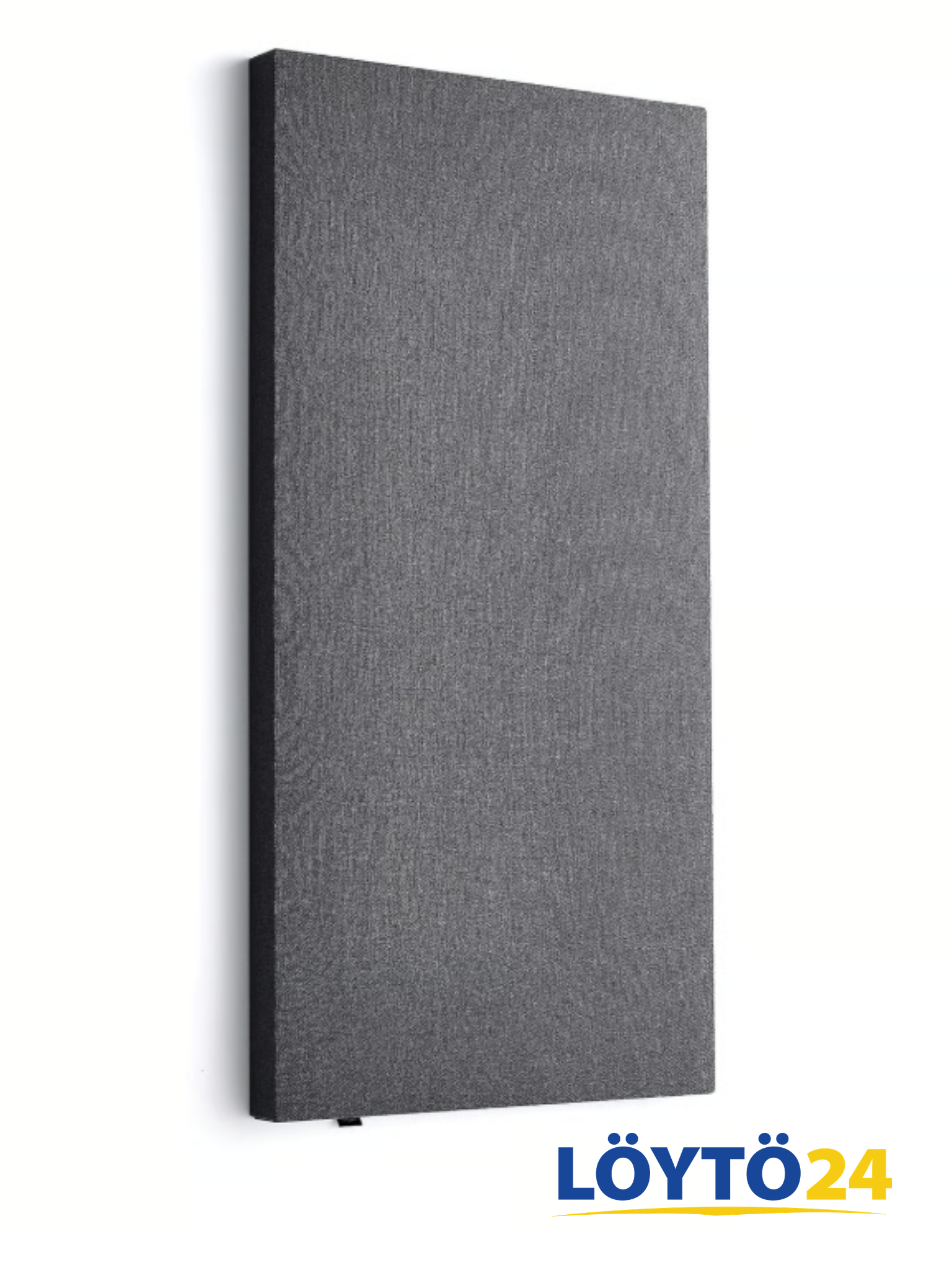paneeli tuotekuva (Suomi) Kangasverhoiltu Akustiikkapaneeli 100 x 170 cm | Musta Äänenvaimennuspaneeli Toimistoon ja Kotistudioon - Image 1