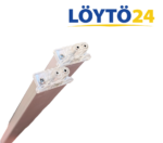 LED-valopaneelin portti johdoille.
