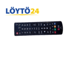 LG television kaukosäädin kuuluu pakettiin.
