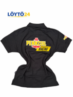 Iso Pennzoil Racing logo mustan pikeepaidanselässä.