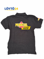 Pikeen selkämyksen komea Pennzoil-logo.