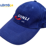 Sininen Dinli ATV lippis brodeeratulla logolla