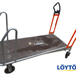 (Suomi) Wanzl SP kuljetusvaunu 155 x 65 cm | Järeä lavavaunu