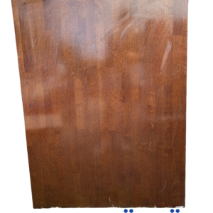 Tumma puinen pöytälevy 85 × 121 cm