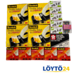 Toimistotarvikesetti Scotch-teipeillä