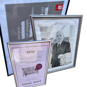 3 kpl kehyssetti