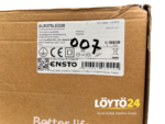 Ensto ALR375LED20 IP54 LED 18W/840 -tuotepakkauksen etiketti ja tekniset tiedot.
