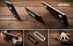 (Suomi) Jalaka Dual Puhelintuki & Pidike | Monikäyttöinen Teline Puhelimelle ja Tabletille - Image 4