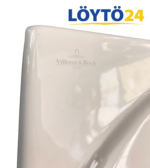 Aito Villeroy & Boch -logo valkoisessa keraamisessa pesualtaassa