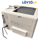 HP LaserJet Enterprise M506 takapaneeli verkkoliitännällä ja virtajohdolla