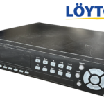 EverFocus ECOR264-9X1 9-kanavainen DVR-valvontakameratallennin etuviistosta
