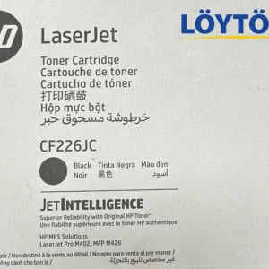 HP CF226JC Värikasetti alkuperäispakkauksessaan