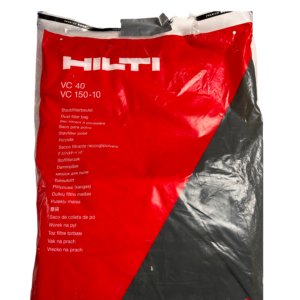 Punainen Hilti VC 40 VC 150-10 -pölypussipakkaus