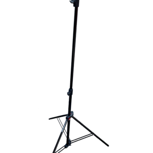 Manfrotto 1052BAC ilmavaimennettu valostatiivi pystytettynä