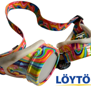 Psykedeeliset Kandi Swirl GloFX -diffraktiolasit