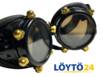 GloFX steampunk-diffraktiolasit