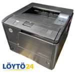 Musta käytetty HP LaserJet Pro 400 M401dne -mustavalkolasertulosti