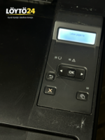 HP LaserJet Pro 400 M401dne -tulostimen LCD-näyttö ja ohjauspainikkeet