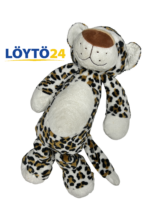 Hamleys leopardi pehmolelu makaamassa edestä päin.