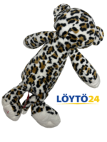 Hamleys leopardi pehmolelu kuvattuna takaapäin.