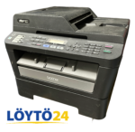 Brother MFC-7460DN monitoimimustavalkolasertulostin etuviistosta