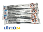 Lähikuva neljästä yksittäispakatusta Freezteq Frozen Damp Proof Course -puikosta
