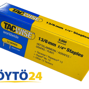 Tacwise 13/6 mm (1/4") 5000 kpl niittirasia.