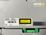 Brother MFC-7360N -tulostimen tyyppikilpi ja sarjanumero (E69725J1N948880).