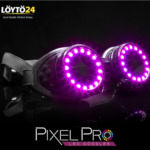 GloFX Pixel Pro LED Goggles -lasien tuotekuva