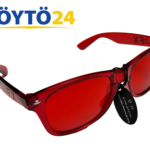 Punaiset GloFX Color Therapy Glasses-väriterapialasit