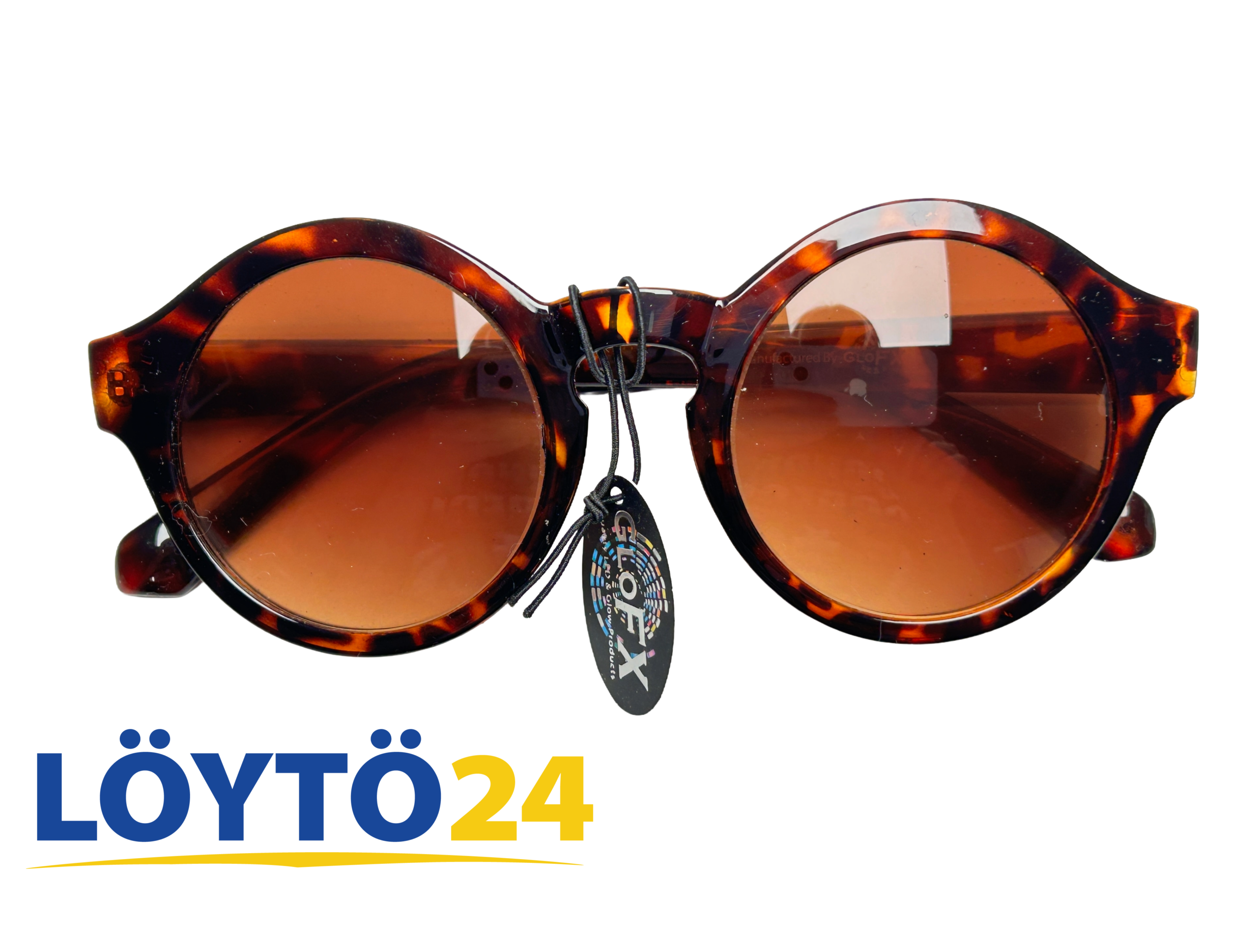 Untitled - 31. elokuuta 2026 klo 08.44.04 (2) GloFX Round Tortoise Shell Diffraction Glasses