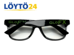 Mustat GloFX Ultimate -valoefektilasit takaa päin katsottuna.